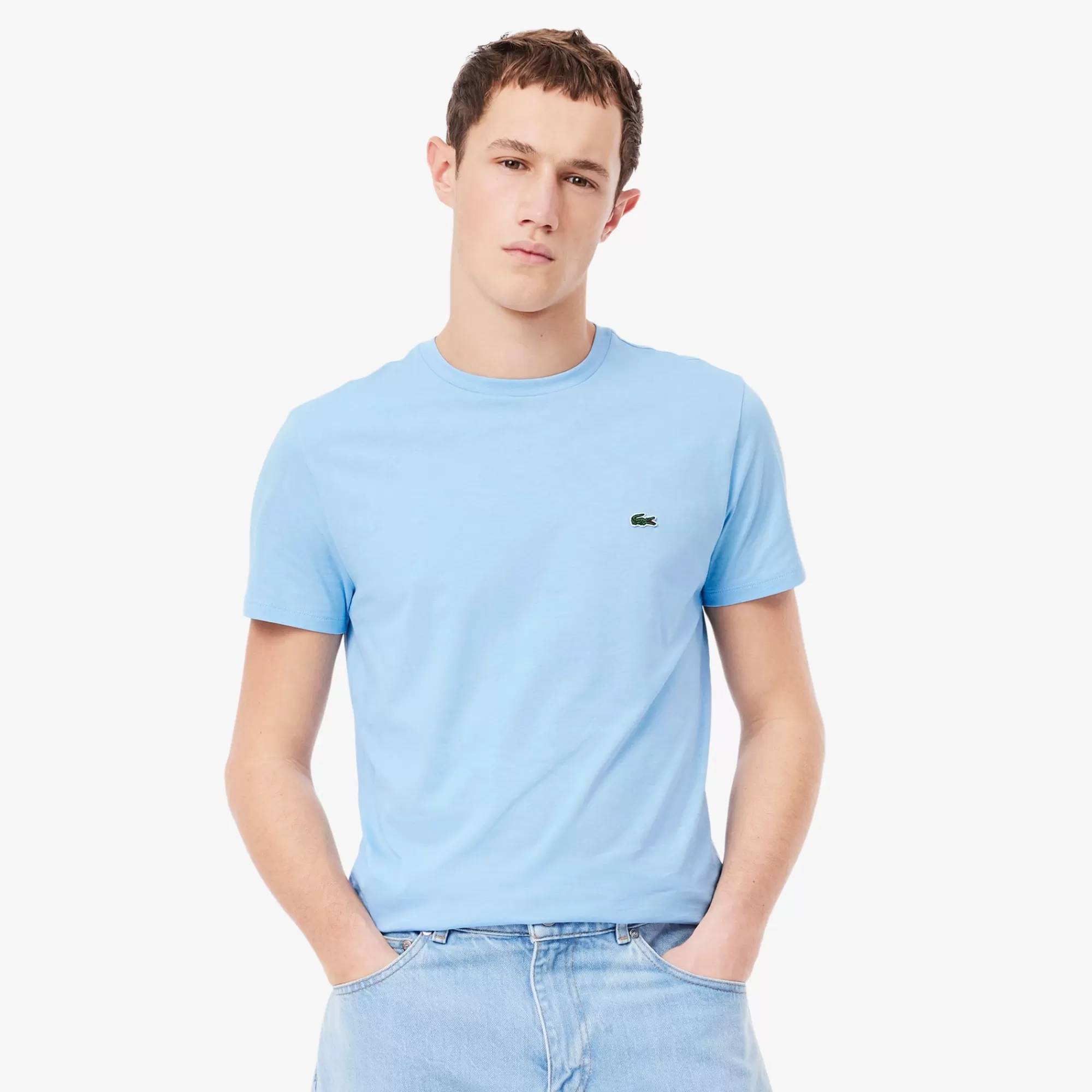 LACOSTE T-Shirts^T-shirt de Algodão Prima