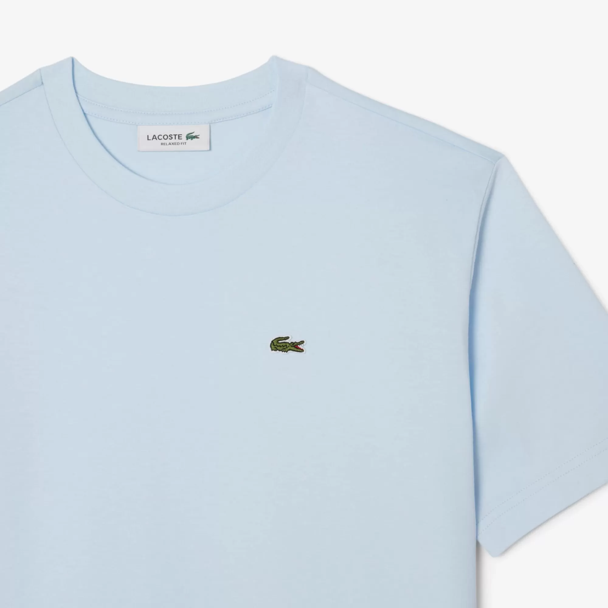 MULHER LACOSTE T-Shirts^T-shirt de Algodão Suave Relaxed Fit