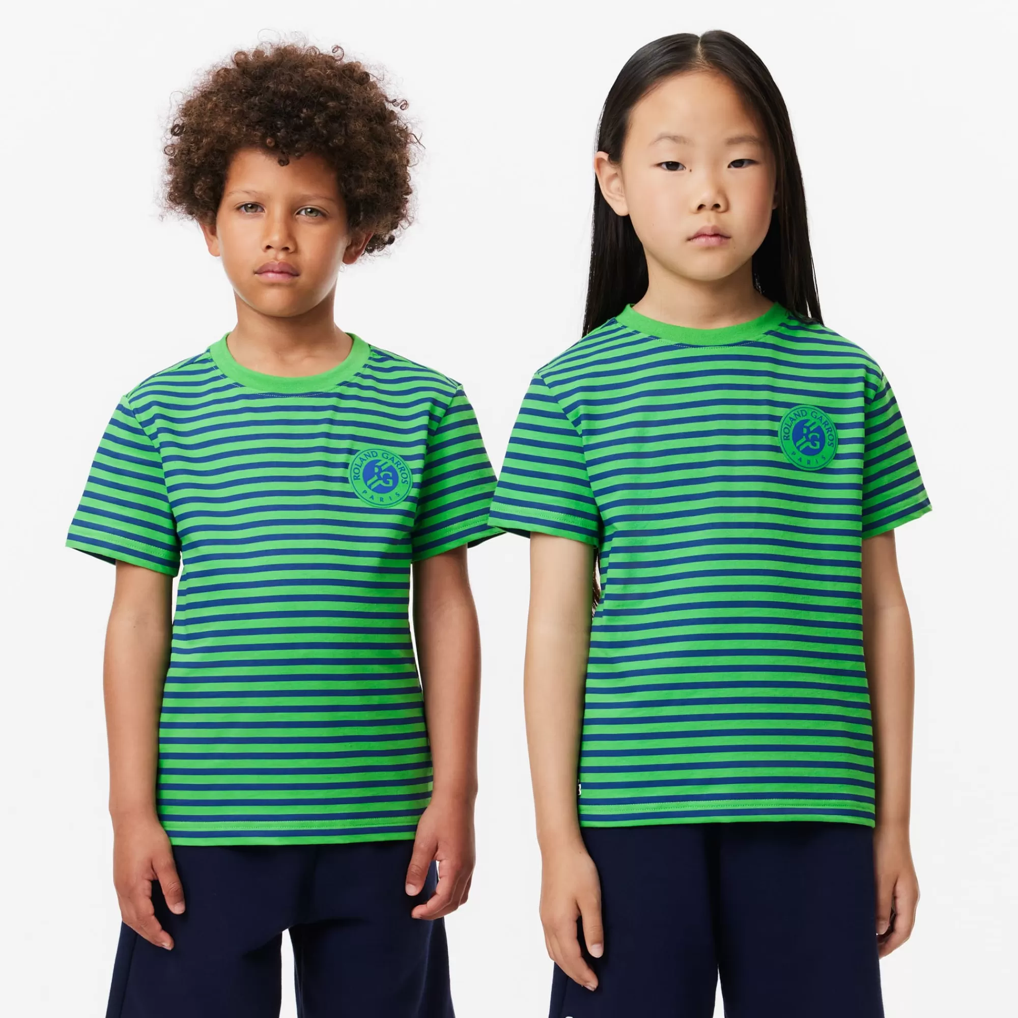 Crianças LACOSTE Moda Menina | Moda Menino^T-shirt de Ténis com Tecnologia Ultra-Dry Edição Roland-Garros