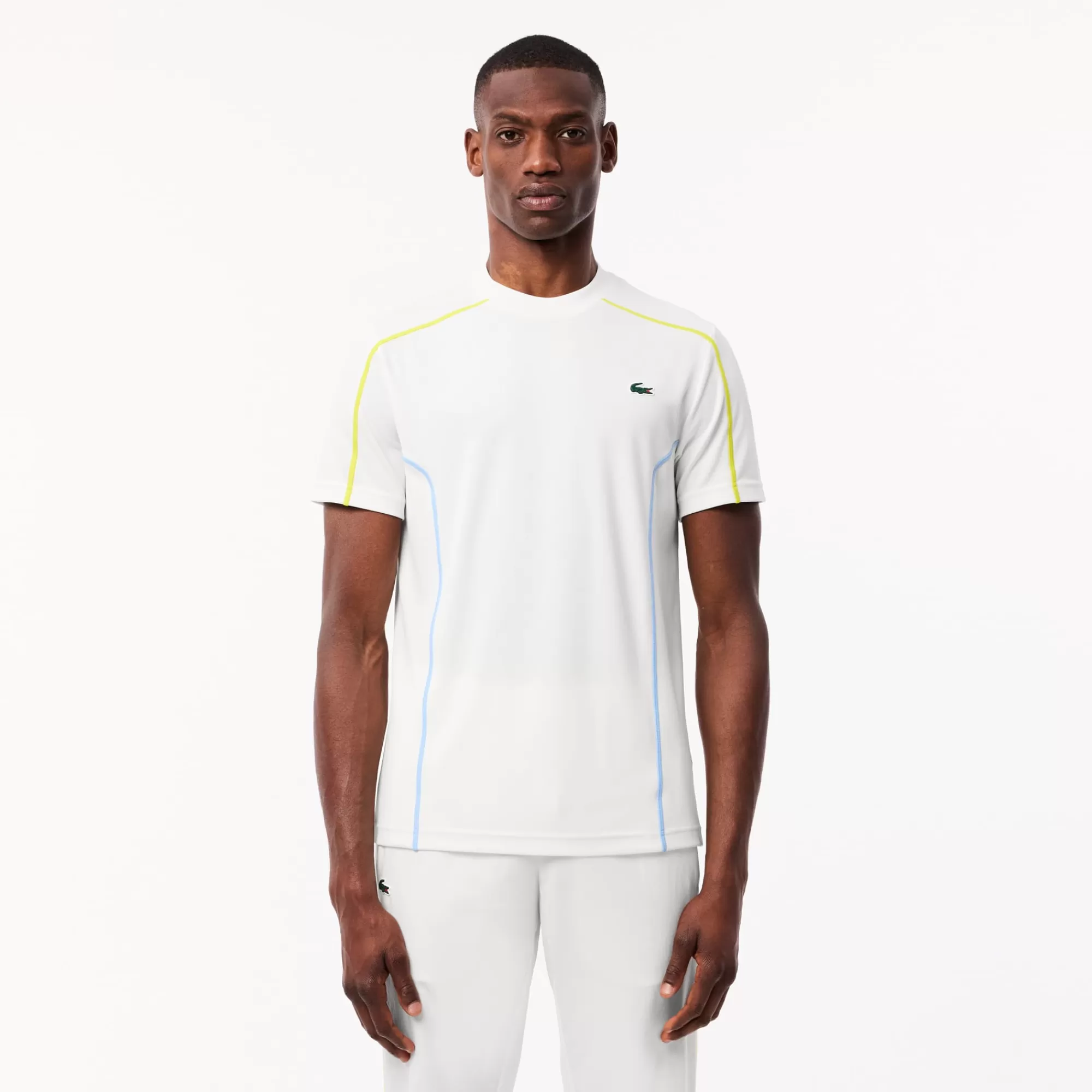 LACOSTE Ténis | Roupa Desportiva^T-shirt de Ténis em Piqué com Tecnologia Ultra-Dry