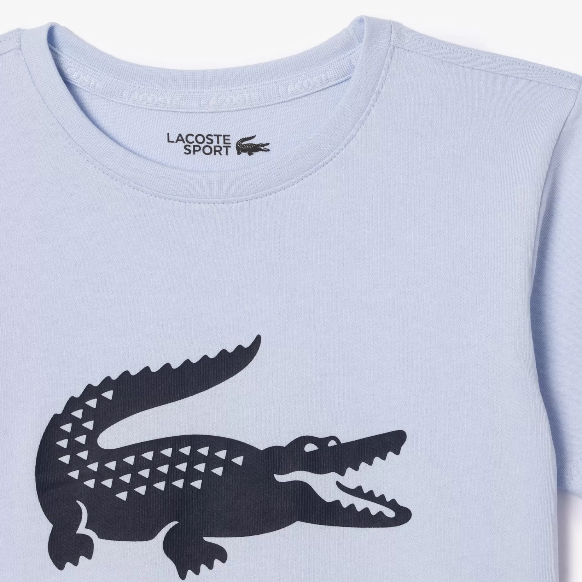 Crianças LACOSTE Moda Menino | Moda Menino^T-shirt de Ténis Oversize de Algodão Técnico