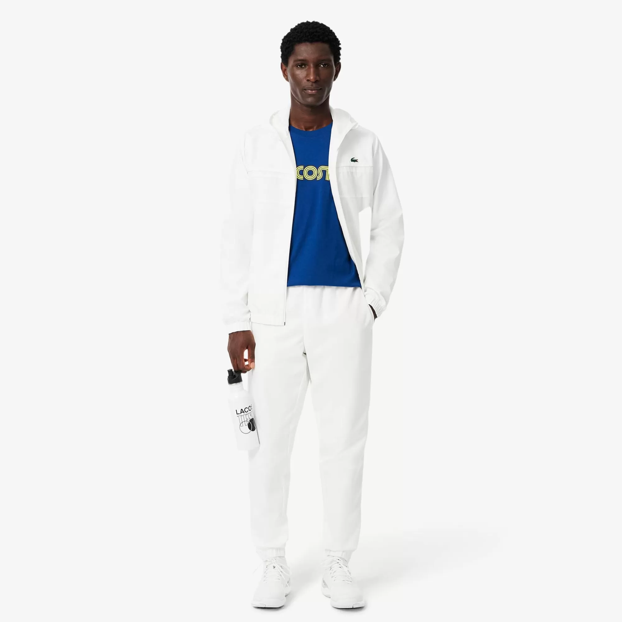 LACOSTE Roupa Desportiva | T-Shirts^T-shirt Desportiva de Algodão com Logo e Tecnologia Ultra-Dry