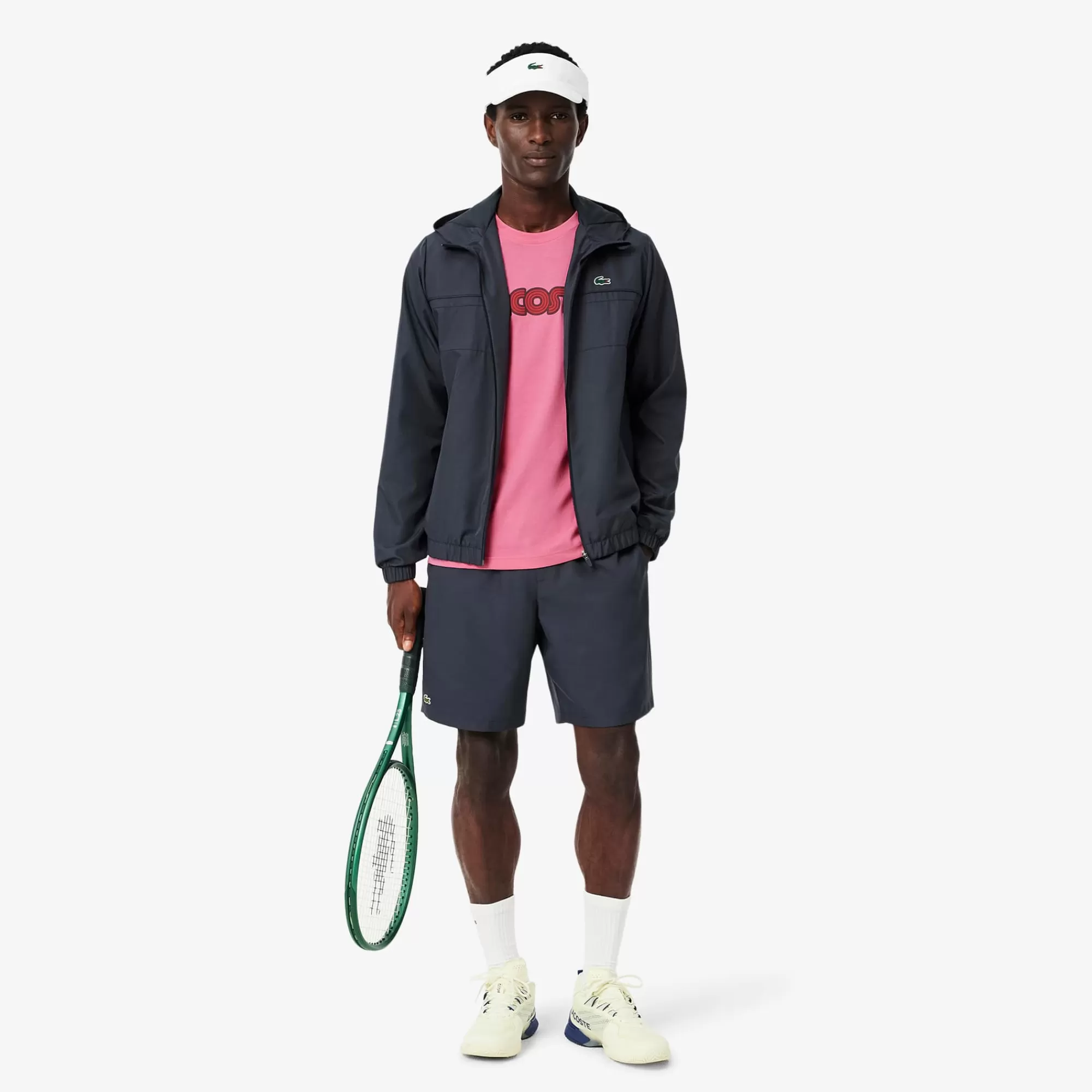 LACOSTE Roupa Desportiva | T-Shirts^T-shirt Desportiva de Algodão com Logo e Tecnologia Ultra-Dry