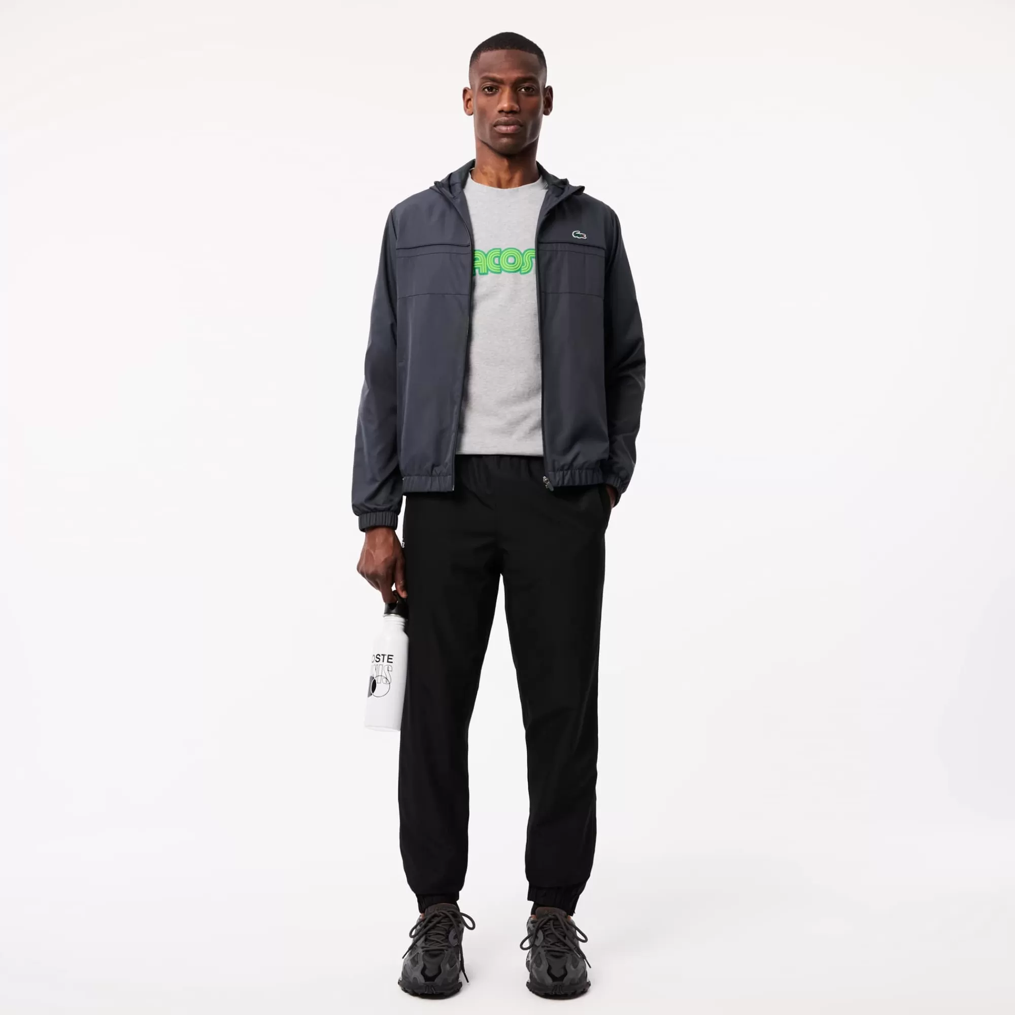 LACOSTE Roupa Desportiva | T-Shirts^T-shirt Desportiva de Algodão com Logo e Tecnologia Ultra-Dry