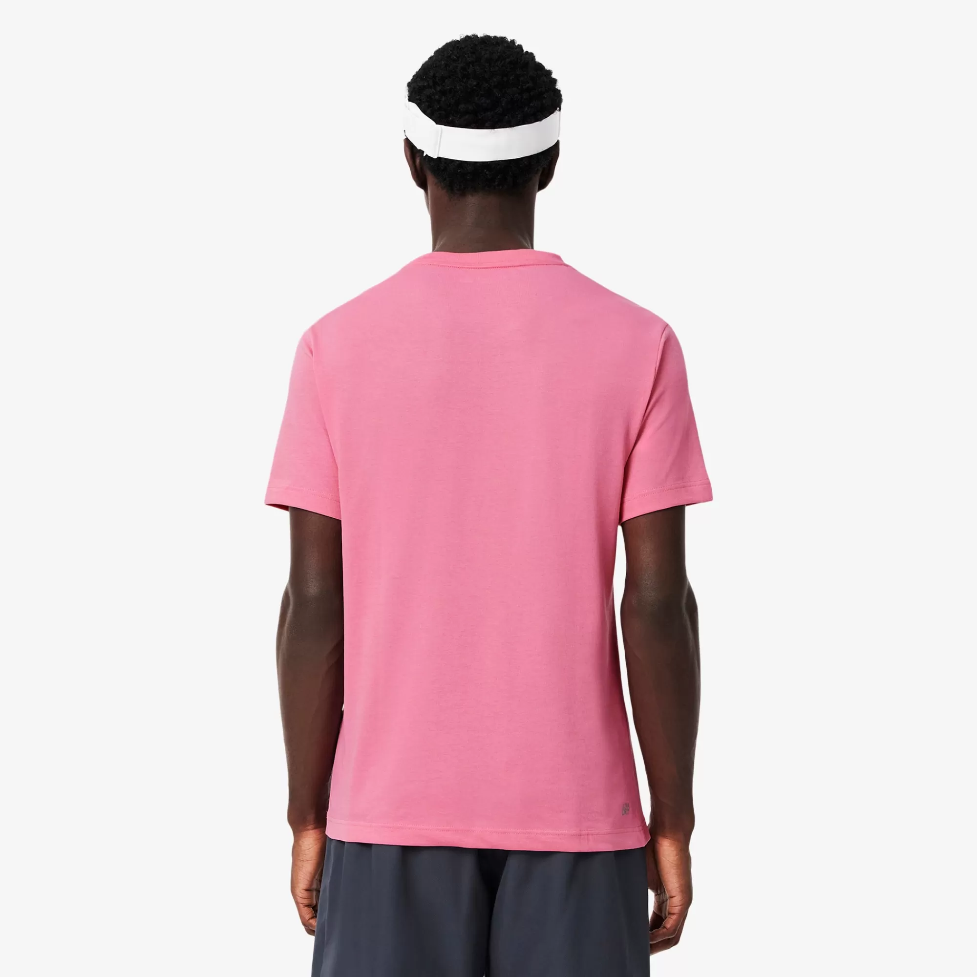 LACOSTE Roupa Desportiva | T-Shirts^T-shirt Desportiva de Algodão com Logo e Tecnologia Ultra-Dry