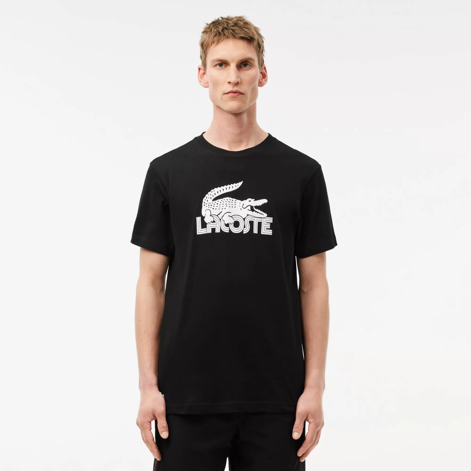 LACOSTE Roupa Desportiva | T-Shirts^T-shirt Desportiva de Algodão com Tecnologia Ultra-Dry