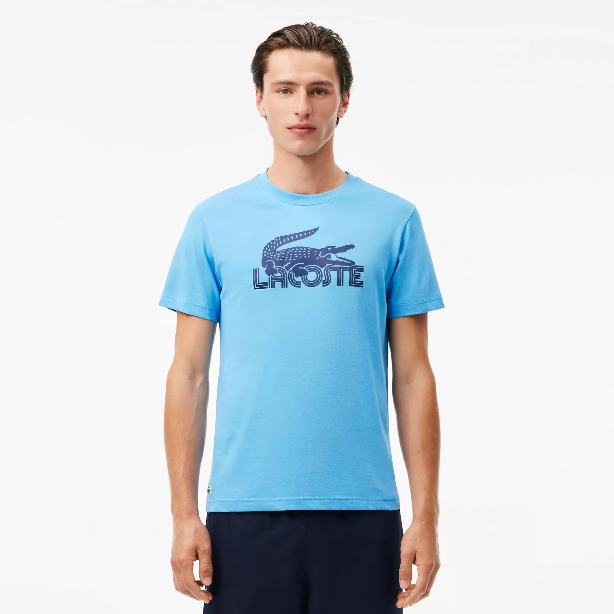 LACOSTE Roupa Desportiva | T-Shirts^T-shirt Desportiva de Algodão com Tecnologia Ultra-Dry