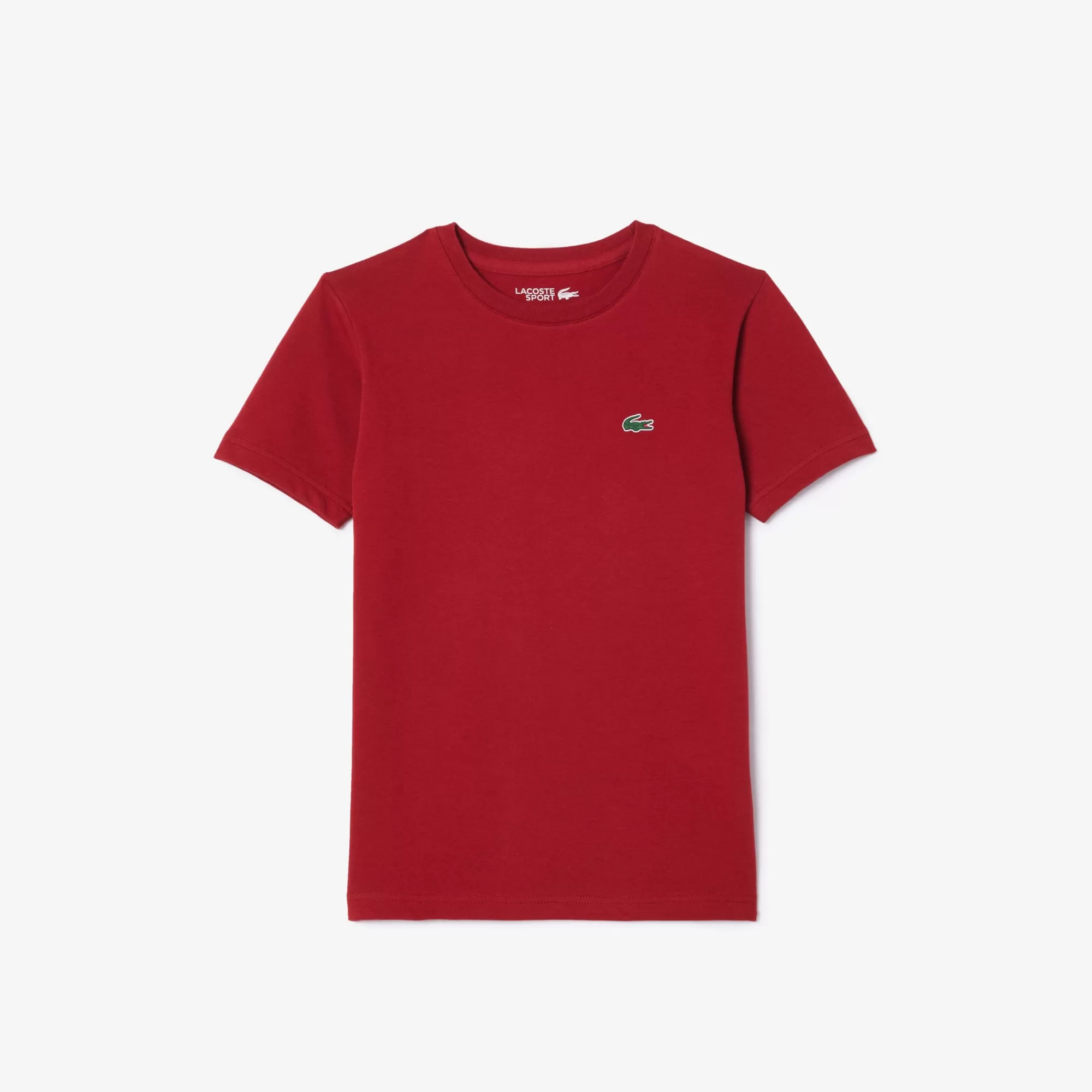 Crianças LACOSTE Moda Menino | Moda Menino^T-shirt Desportiva de Algodão Técnico com Tecnologia Ultra-Dry