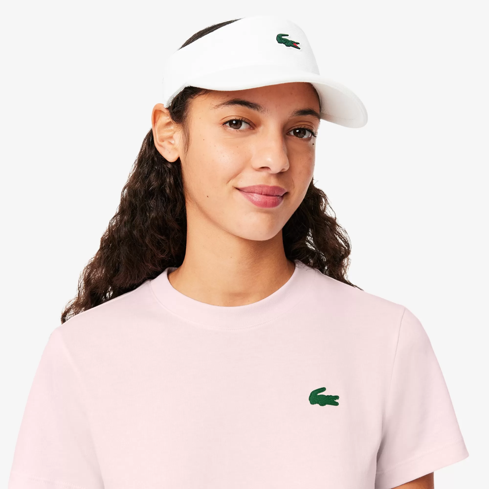 MULHER LACOSTE Ténis | Roupa Deportiva Mulher^T-shirt Desportiva de Algodão Técnico com Tecnologia Ultra-Dry