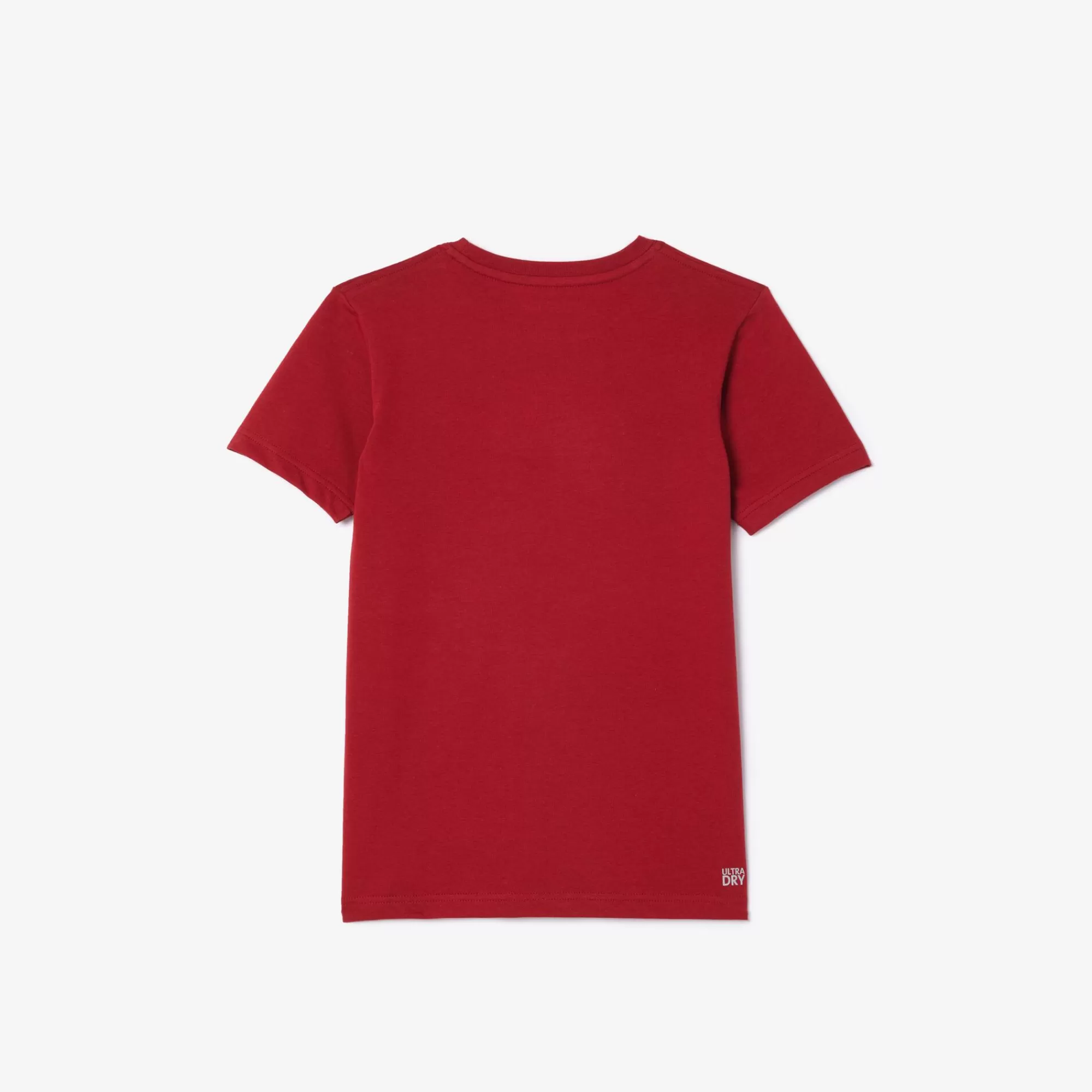 Crianças LACOSTE Moda Menino | Moda Menino^T-shirt Desportiva de Algodão Técnico com Tecnologia Ultra-Dry