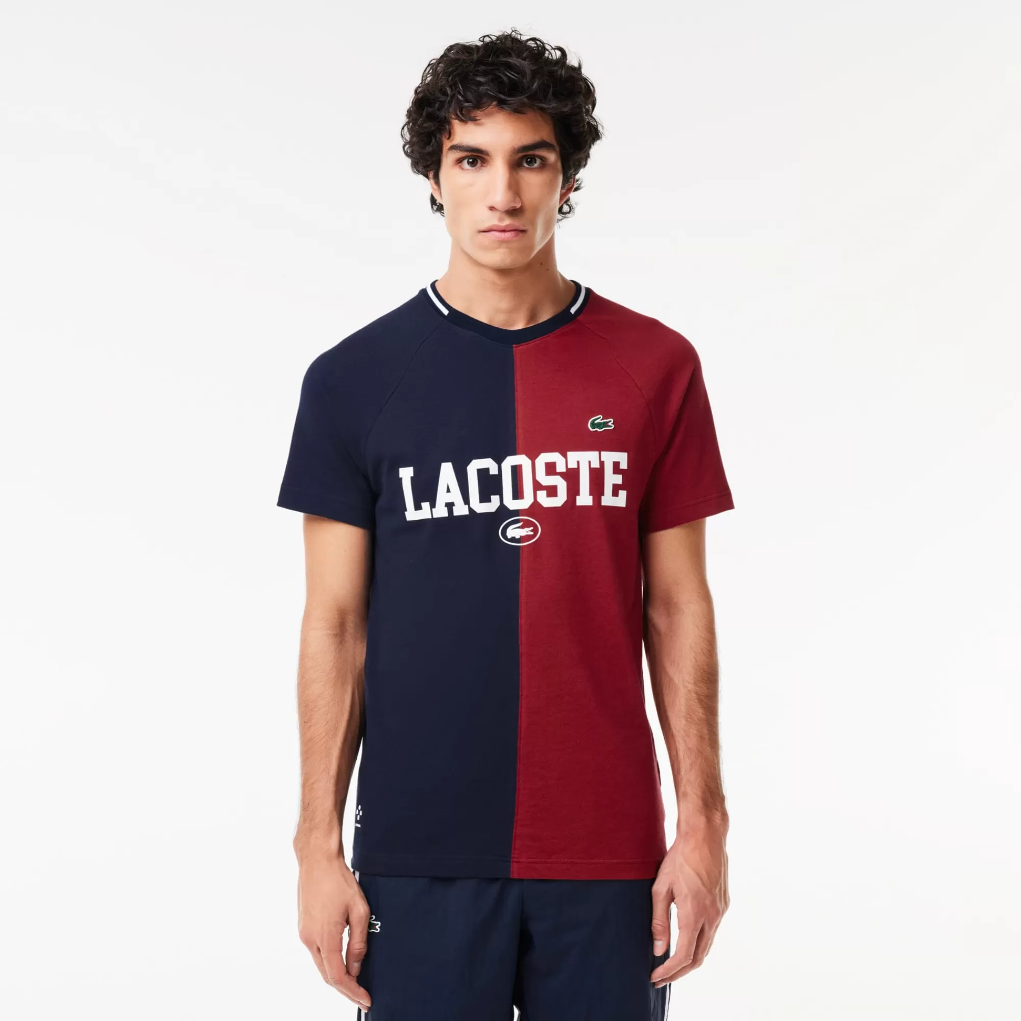 LACOSTE Ténis | Roupa Desportiva^T-shirt Tennis x Daniil Medvedev com Tecnologia Ultra-Dry