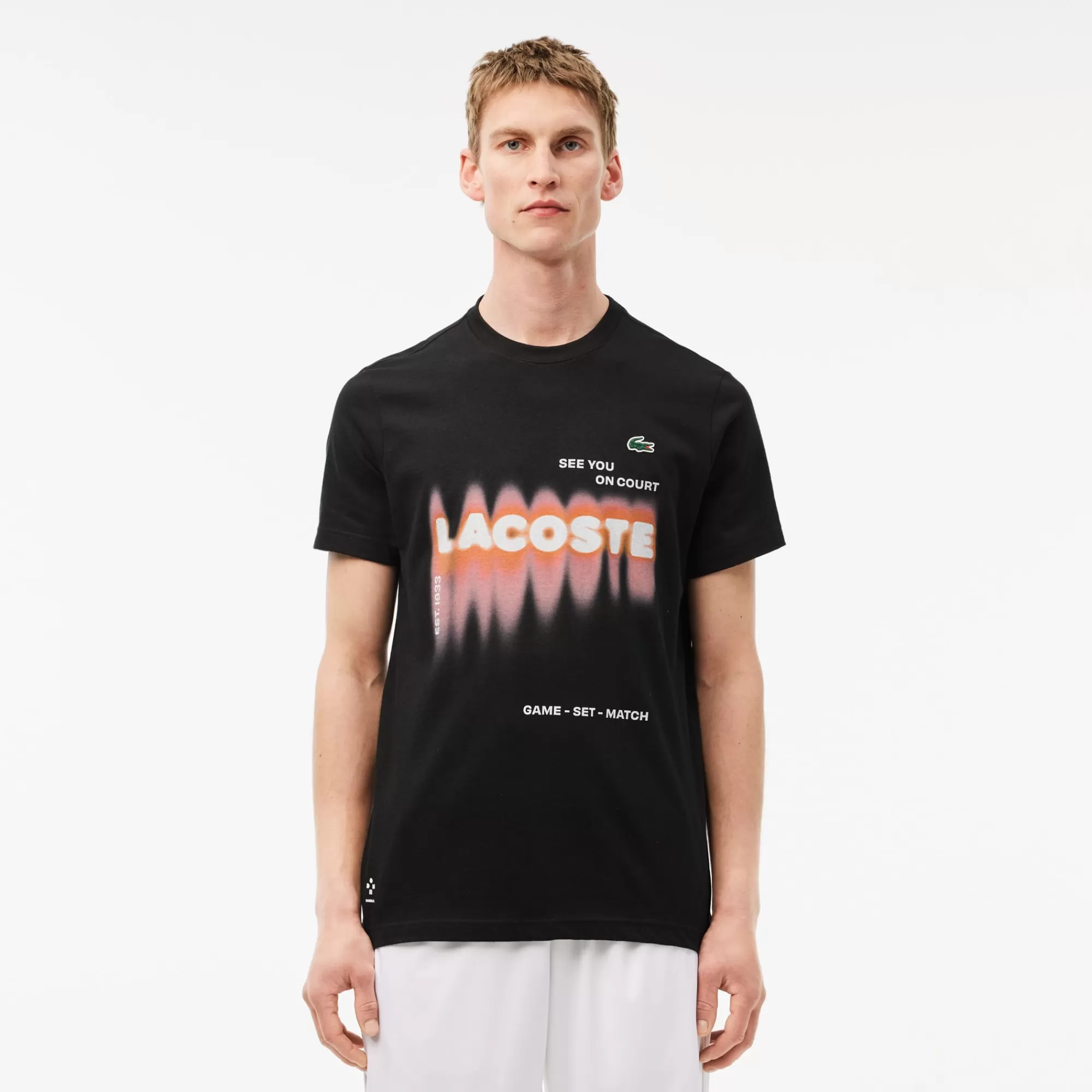 LACOSTE Ténis | T-Shirts^T-shirt Ténis x Daniil Medvedev