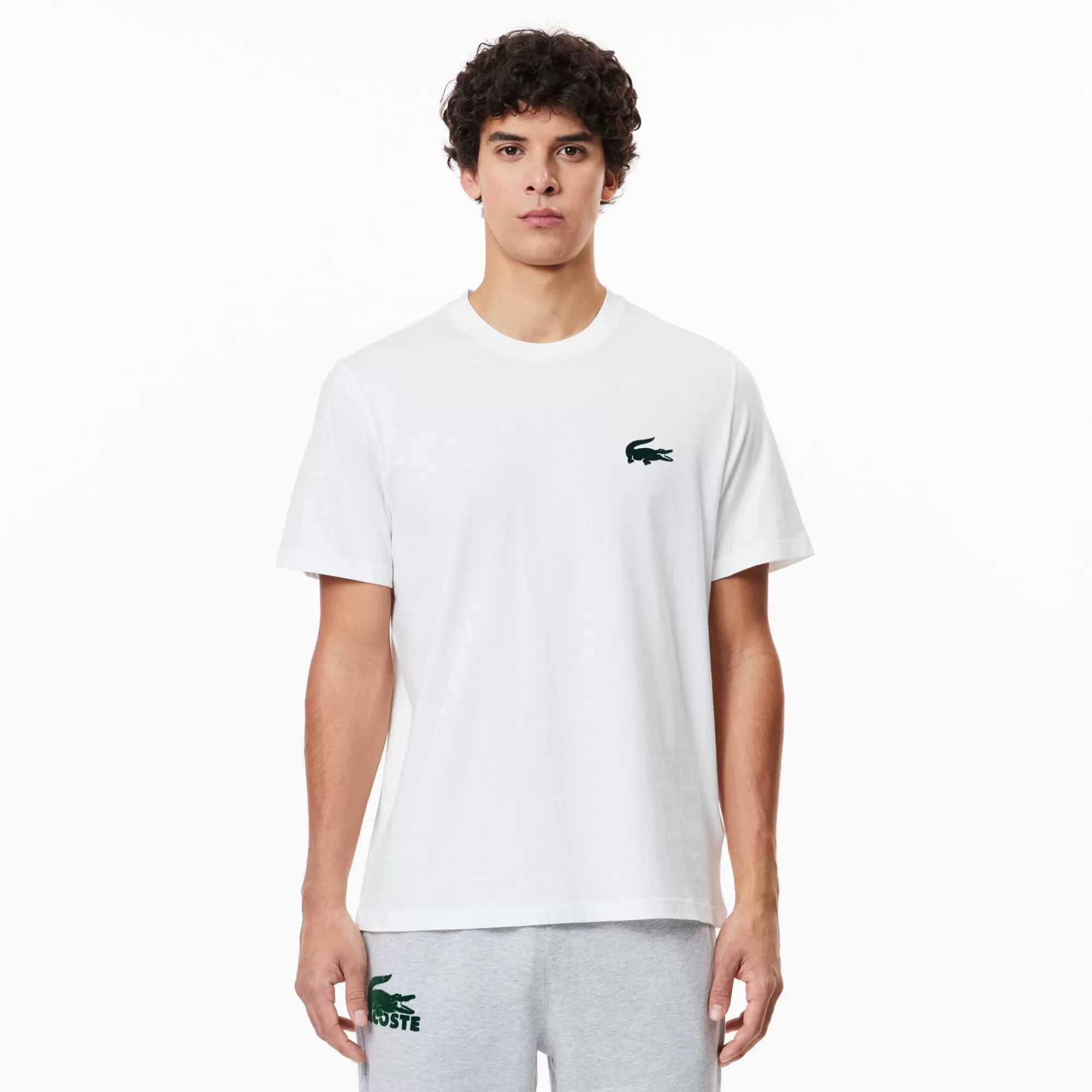 LACOSTE Roupa De Casa | Roupa Interior & Roupa De Casa^T-shirt Loungewear de Algodão