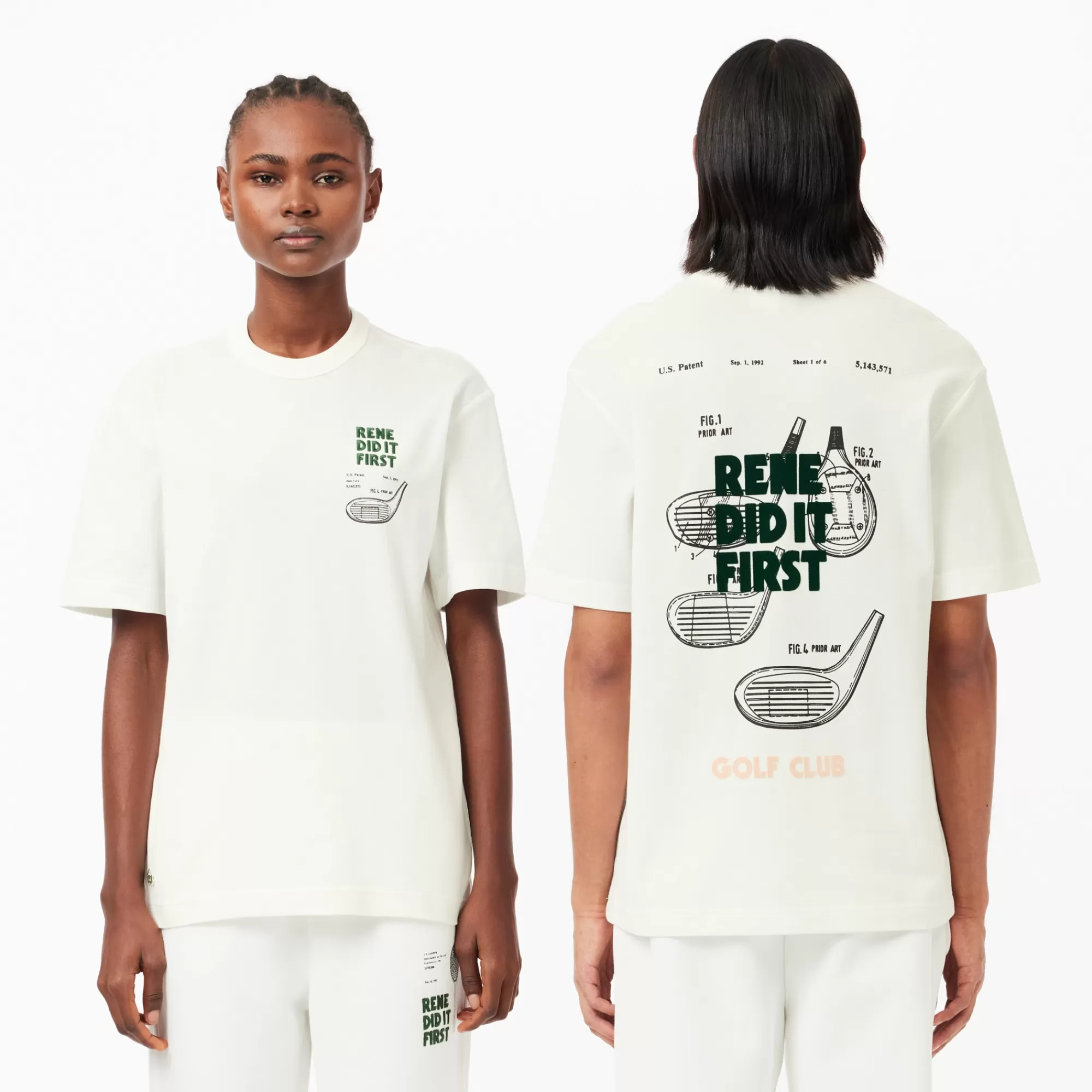 MULHER LACOSTE T-Shirts | T-Shirts^T-shirt Piqué Gráfica