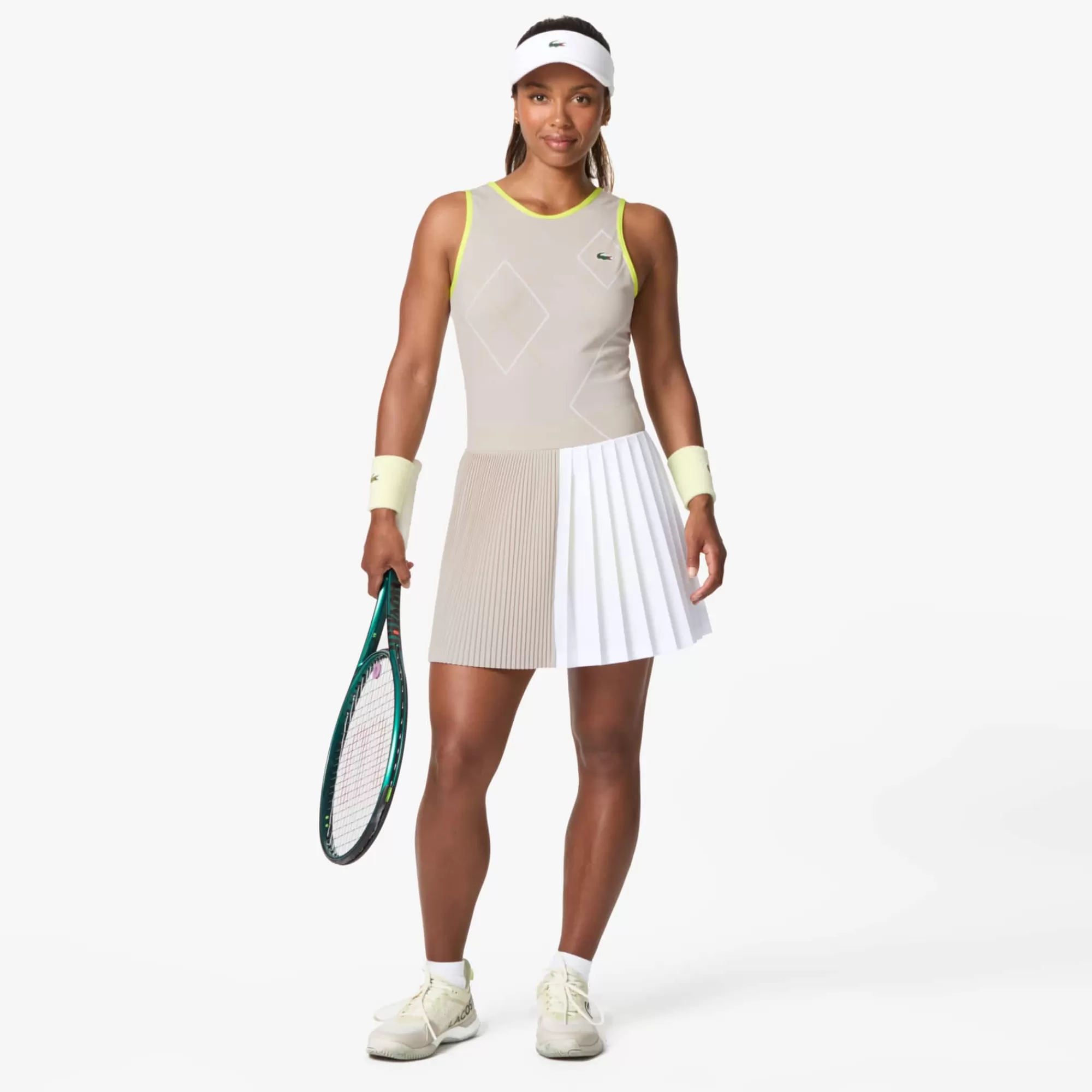 MULHER LACOSTE Ténis | Vestidos & Saias^Vestido de Ténis com Forro Amovível e Tecnologia Ultra-Dry