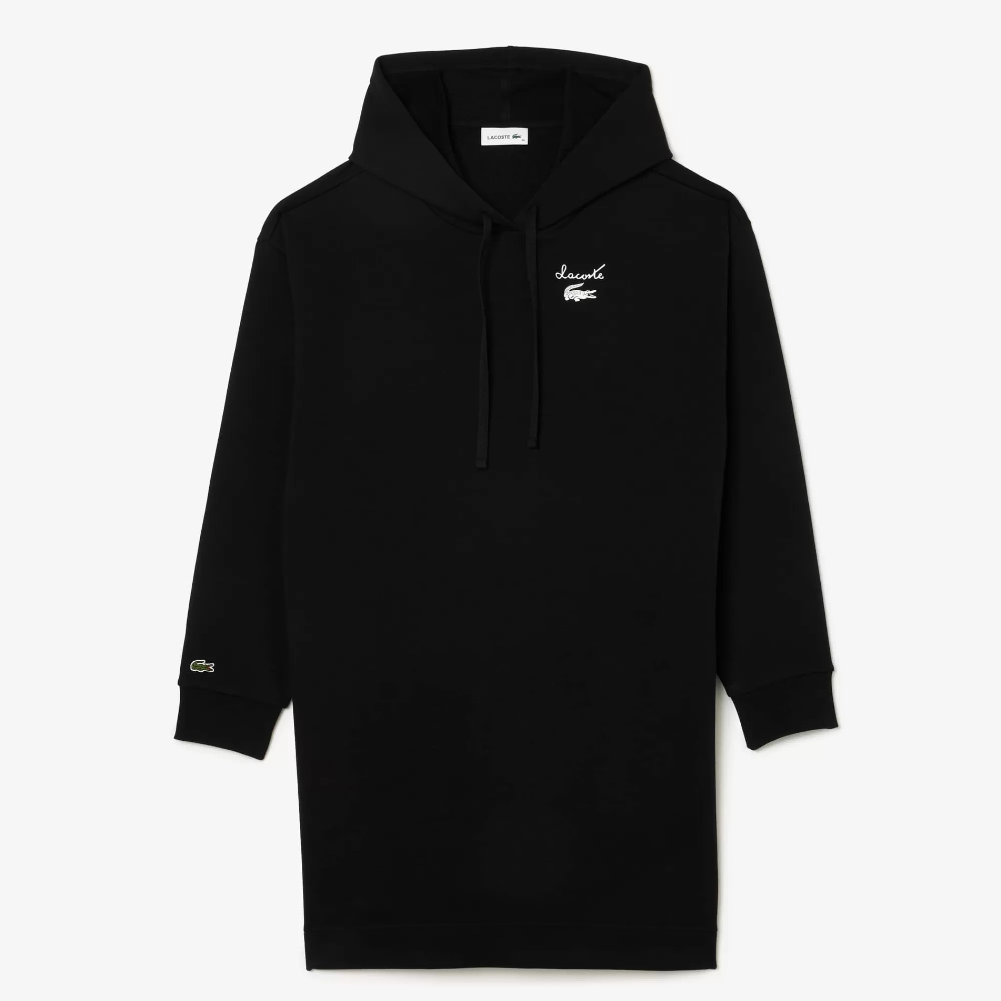 MULHER LACOSTE Vestidos & Saias^Vestido tipo Sweatshirt de Felpa Oversize